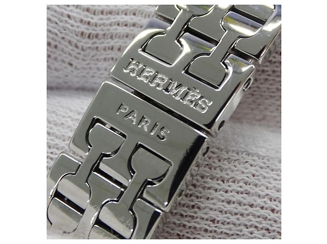 Reloj de pulsera Hermès H-Watch Mini Pink Shell Quartz - vista 9