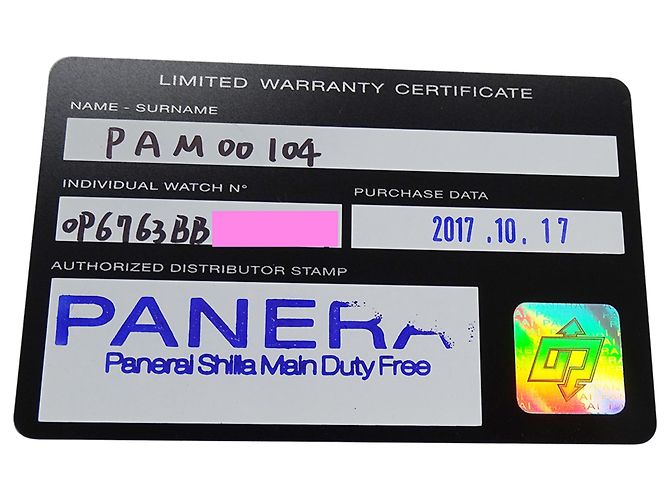 Orologio da uomo Panerai Luminor Marina PAM00104 - vista 8
