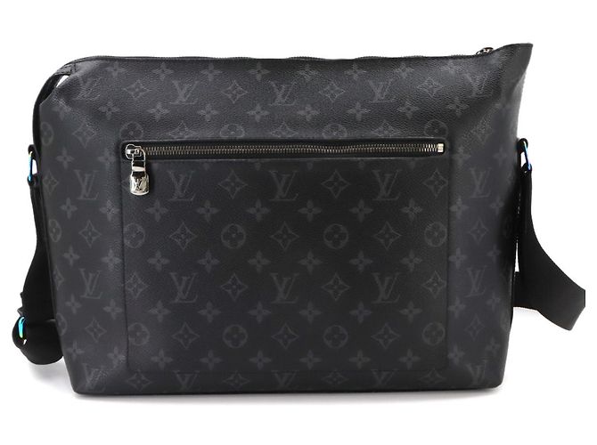 Louis Vuitton Apollo PM Monogram Eclipse Flash Shoulder Handbag M43410 Preto Monograma - vista 2