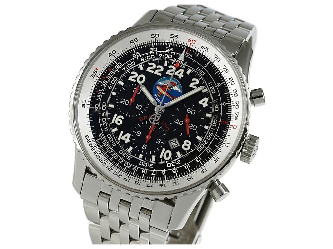 Reloj de Pulsera Breitling Navitimer Cosmonaut Flyback Porco Rosso - vista 2