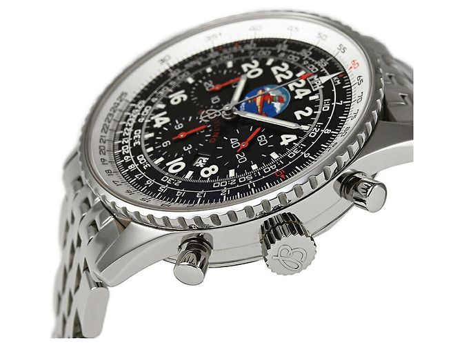 Reloj de Pulsera Breitling Navitimer Cosmonaut Flyback Porco Rosso - vista 3
