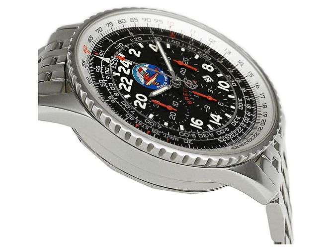 Reloj de Pulsera Breitling Navitimer Cosmonaut Flyback Porco Rosso - vista 4