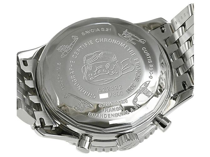 Reloj de Pulsera Breitling Navitimer Cosmonaut Flyback Porco Rosso - vista 6