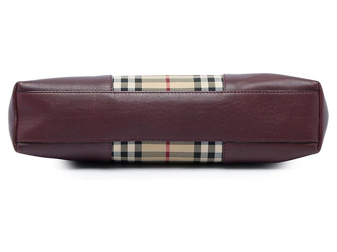 Burberry Beige Haymarket Check Coated Canvas Chichester Crossbody - vista 3