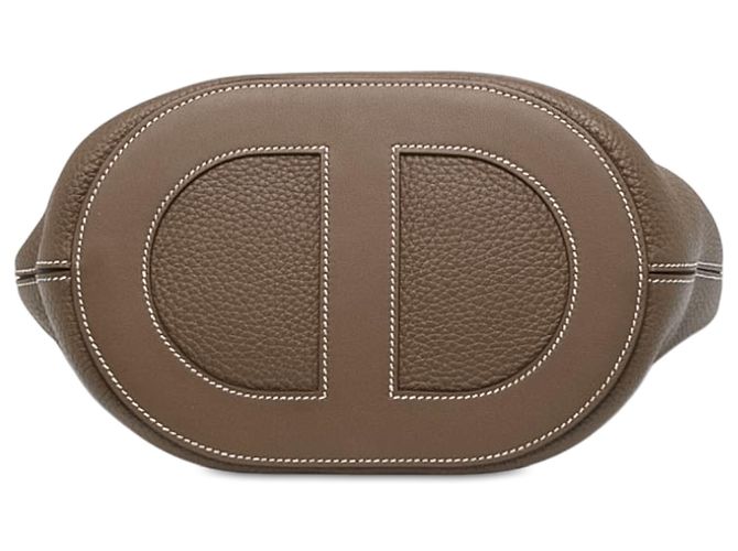 Hermès Brown Clemence and Swift In the Loop 23 Braun Taupe - Ansicht 3