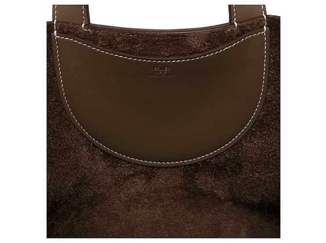 Hermès Brown Clemence and Swift In the Loop 23 Braun Taupe - Ansicht 5