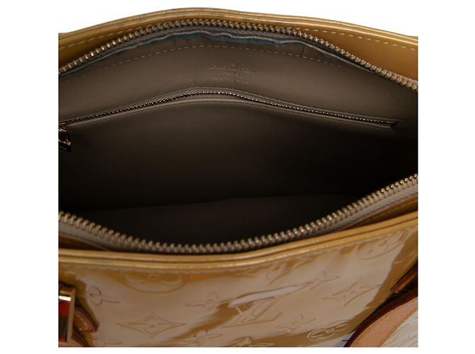 Louis Vuitton Beige Monogram Vernis Houston - vue 3