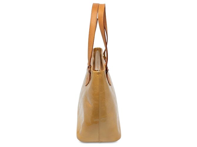 Louis Vuitton Beige Monogram Vernis Houston - vue 5