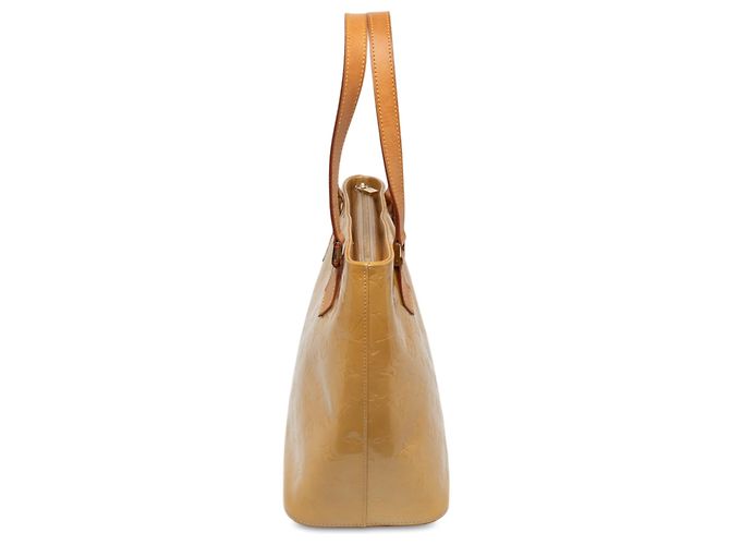 Louis Vuitton Beige Monogram Vernis Houston - vue 6