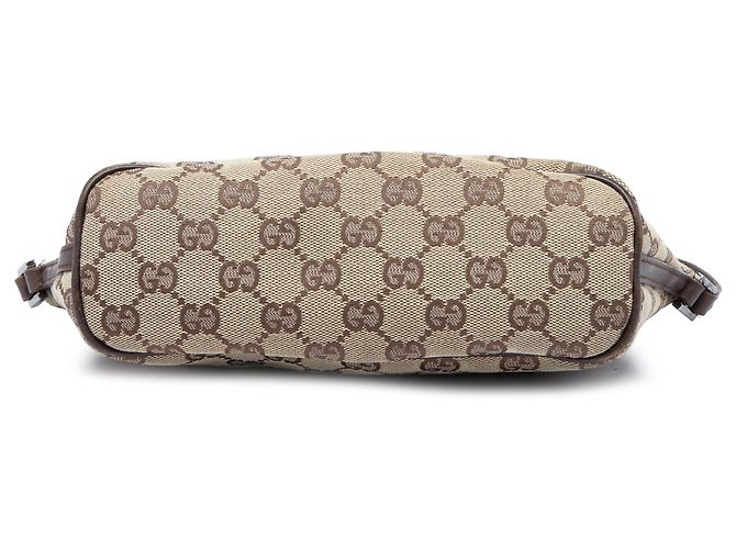 Gucci Beige GG Canvas Boat Bege - vista 3