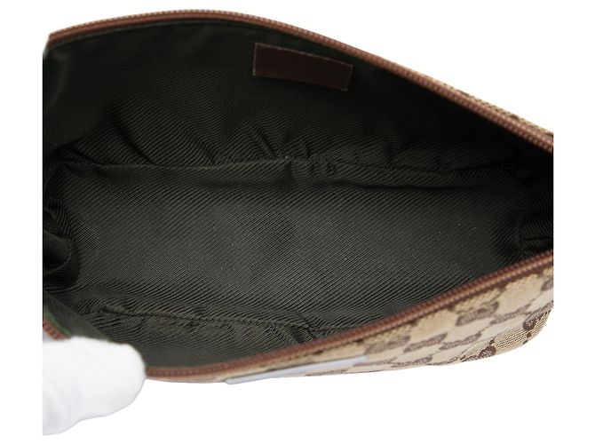 Gucci Beige GG Canvas Boat Bege - vista 4