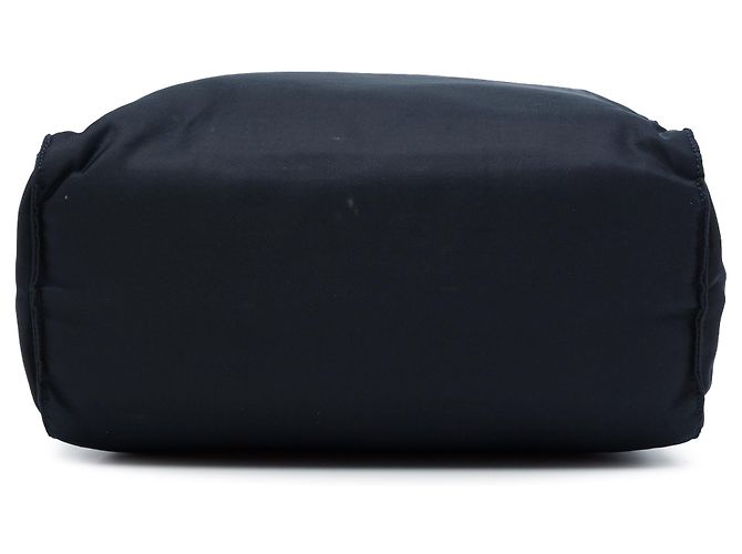 Prada Blue Tessuto Metal Handle Bag Navy blue - view 3
