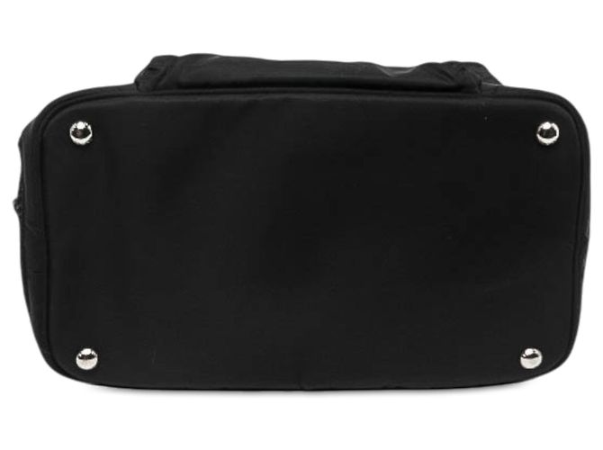 Transportadora de Animais Conversível Prada em Re-Nylon Preto - vista 3