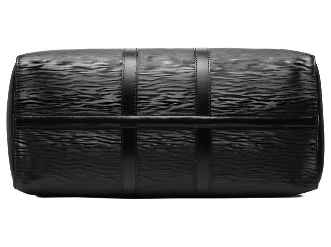 Louis Vuitton Black Epi Keepall 45 Negro - vista 3