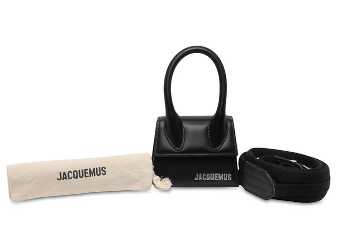 Bolsa Mini Le Chiquito Jacquemus Preta Preto - vista 9