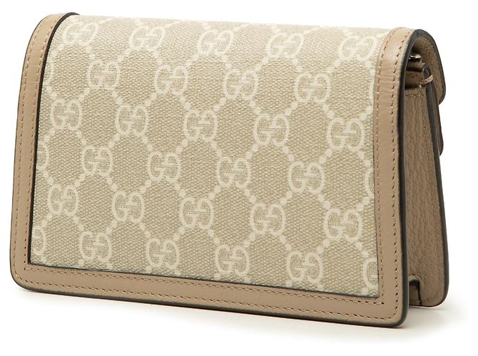 Gucci Mini GG Supreme Dionysus Crossbody Beige - vista 2