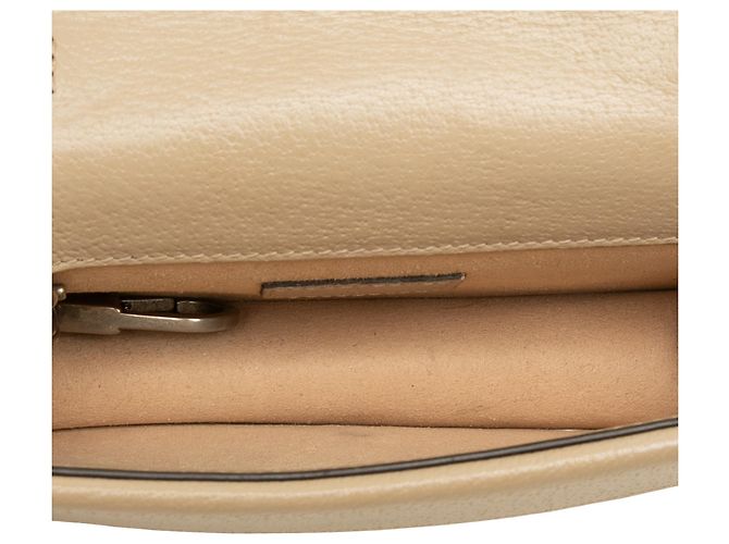 Gucci Mini GG Supreme Dionysus Crossbody Beige - vista 4