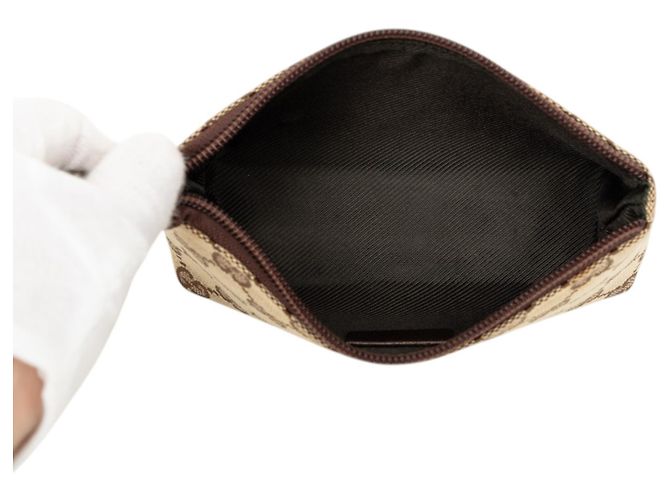 Gucci GG Canvas Pouch Beige - Ansicht 4