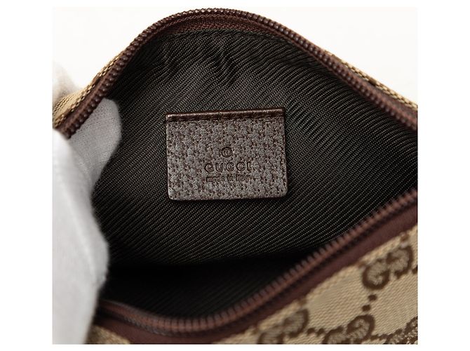 Gucci GG Canvas Pouch Beige - Ansicht 5
