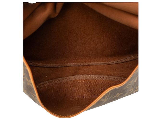 Louis Vuitton Brown Monogram Saumur 25 Marron - vue 4