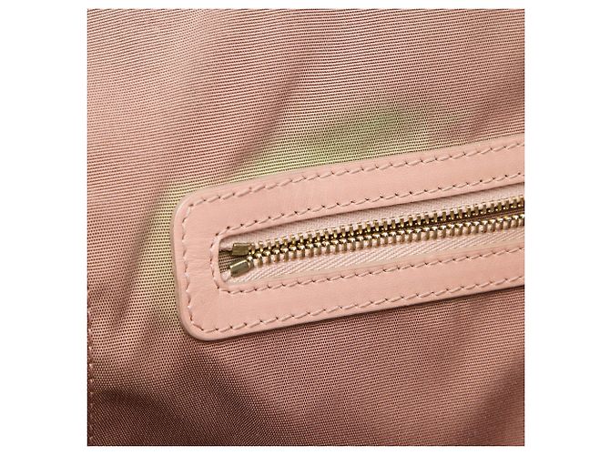 Bolso Dior Panarea Large de lona recubierta Cannage Rosa - vista 5