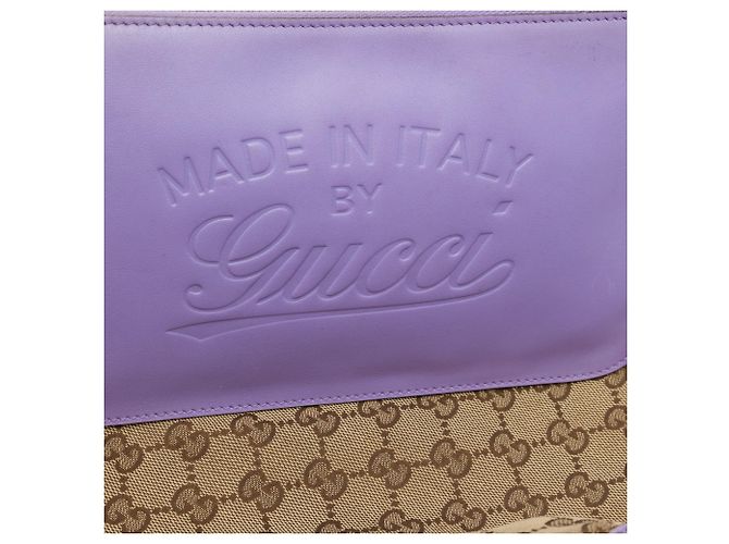 Bolso Tote Gucci Beige Medium GG Canvas Craft Tote - vista 5