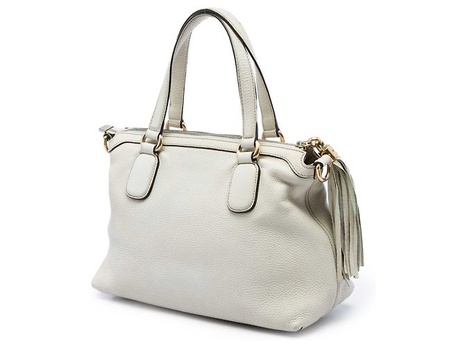 Bolso Soho Working Small de piel de becerro blanco Gucci - vista 2