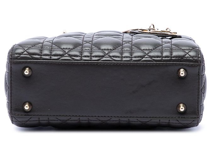 Dior Black Small Lambskin Cannage My ABCDior Lady Dior Schwarz - Ansicht 3