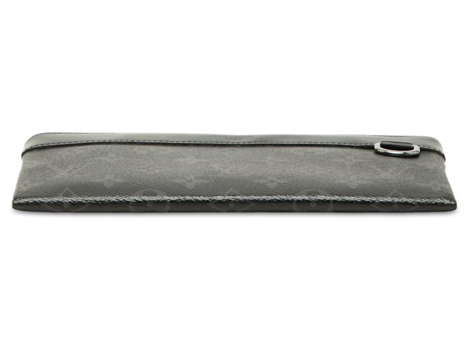Louis Vuitton Black Monogram Eclipse Pochette Discovery PM Preto - vista 3
