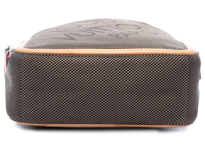 Louis Vuitton Gray Damier Geant Citadin Braun - Ansicht 3