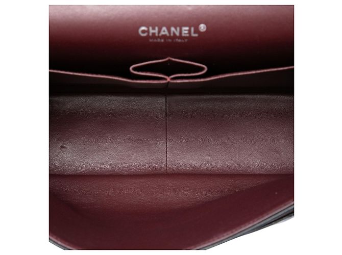 Chanel Black Jumbo Classic Lambskin Double Flap Nero - vista 4