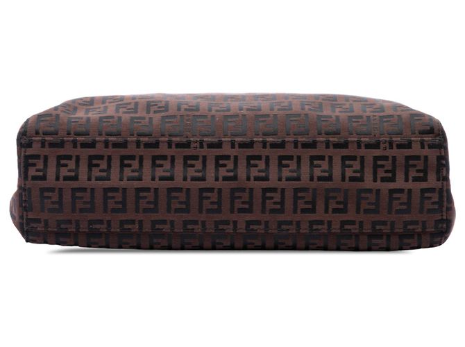 Fendi Zucchino Canvas Tote braun Dunkelbraun - Ansicht 3