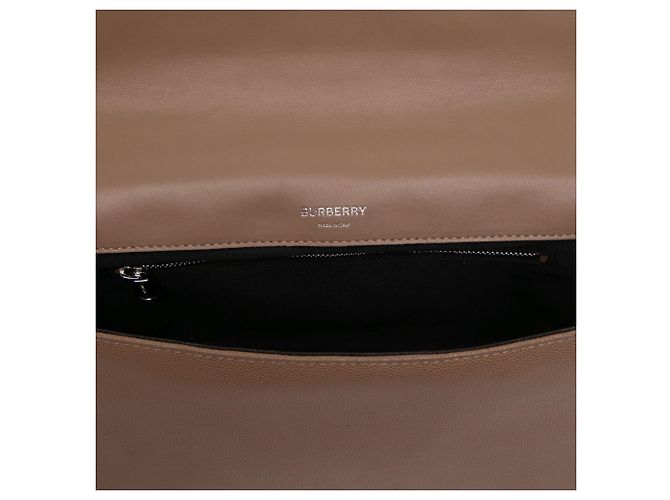 Burberry Brown Medium Quilted Lambskin Lola Crossbody - vista 4