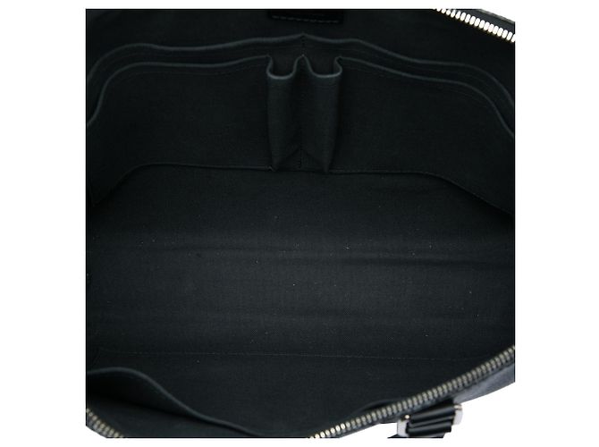 Louis Vuitton Black Damier Graphite Porte Documents Jour Negro - vista 4