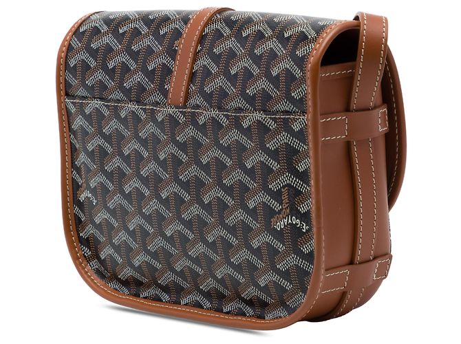 Goyard Black Goyardine Belvedere PM Negro - vista 2