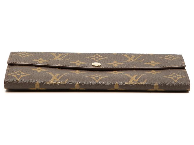 Portafoglio lungo Louis Vuitton Sarah Monogram marrone - vista 3