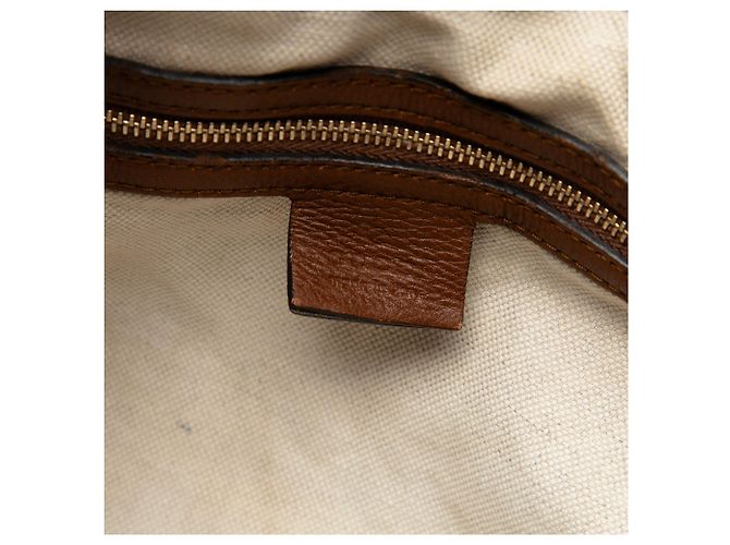 Gucci Bella Tote aus beigem GG Canvas - Ansicht 5