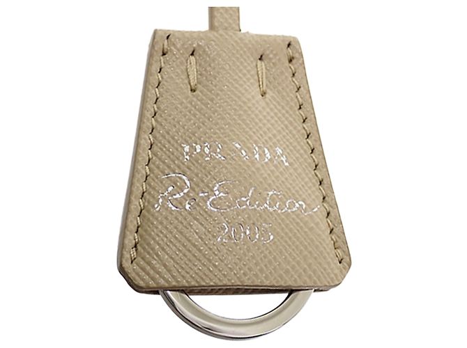 Sac Prada Beige Re Nylon Re Edition 2005 - vue 7