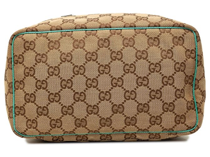 Gucci Vanity Bag aus beigem GG Canvas - Ansicht 3