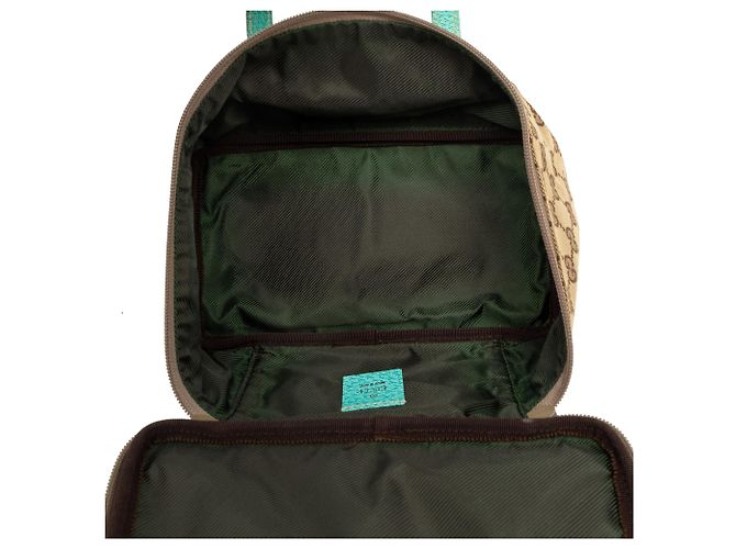 Gucci Vanity Bag aus beigem GG Canvas - Ansicht 4