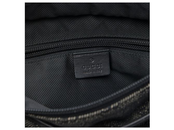 Bolso Tote Gucci de denim GG negro - vista 5