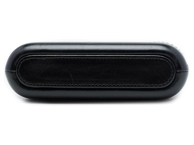Clutch Gabrielle con doppia zip e catena Chanel in vitello invecchiato bicolore beige - vista 3