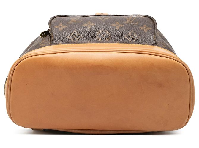 Louis Vuitton Brown Monogram Montsouris MM Castaño - vista 3