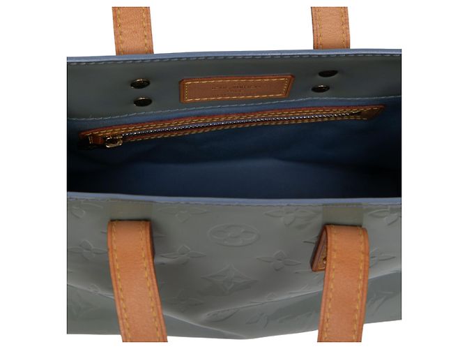 Louis Vuitton Blue Monogram Vernis Reade PM Azul Azul claro - vista 4