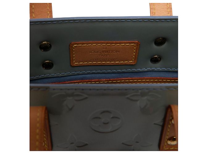 Louis Vuitton Blue Monogram Vernis Reade PM Azul Azul claro - vista 5