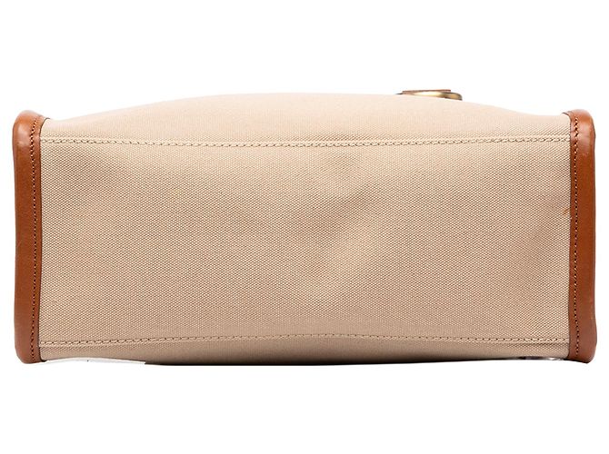 Burberry Beige Canvas Handbag - view 3
