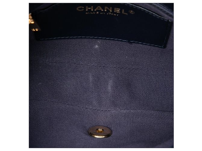 Chanel Blue Small Quilted Lambskin Funky Town Flap Azul Azul marinho - vista 4