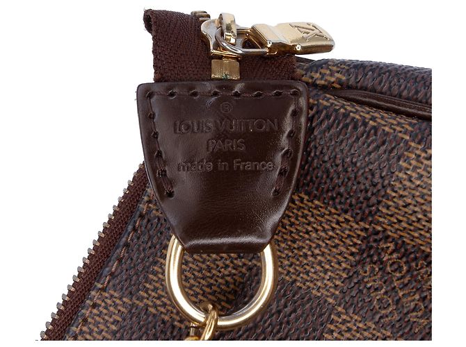 Louis Vuitton Brown Damier Ebene Eva Marrom - vista 5