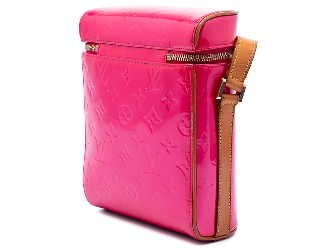 Louis Vuitton Pink Monogram Vernis Sullivan Vertical PM - view 2