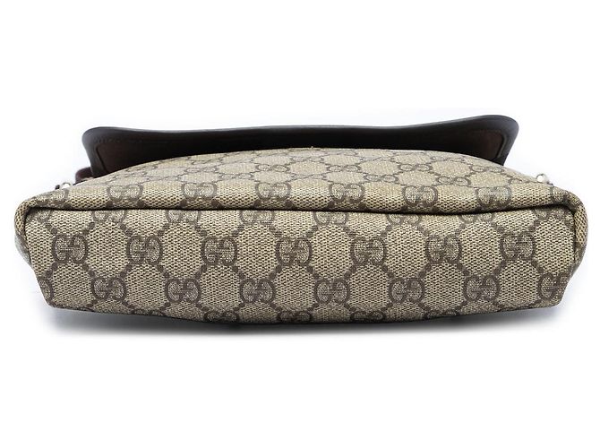 Borsa a tracolla Gucci Beige GG Supreme - vista 3